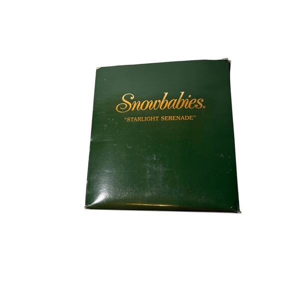 VTG Snowbabies Dept 56 Starlight Serenade Figurine Christmas Tree Star In Box - Picture 8 of 9